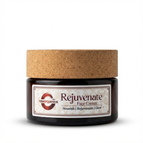 Rejuvenate Face Cream - amber jar with cork lid